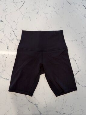 Lululemon Black 7 inch Bike Shorts